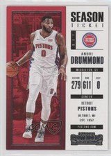 2017-18 Panini Contenders Season Ticket Andre Drummond #45 0q0