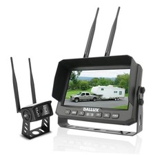 Truck Bus Digital Wireless Backup Camera Monitor System Kit, 7 inch DVR W01