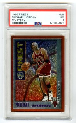 その他 Jordan 1995 Topps Finest Mystery 1995-96 TOPPS MYSTERY FINEST REFRACTORS MICHAEL JORDAN #M1. *BGS