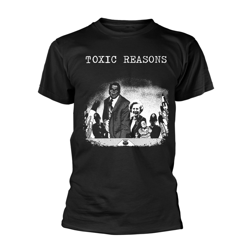 TOXIC REASONS - KILL BY REMOTE (ALTERNATIVE TENTACLES) BLACK T-Shirt XX-Large