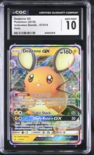 CGC 10 DEDENNE GX 57/214 HOLO UNBROKEN BONDS POKEMON GEM MINT POP 57 on eBay