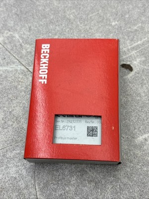 NEW Beckhoff EL6731 PROFIBUS Master Terminal; Revision 0025 ￼