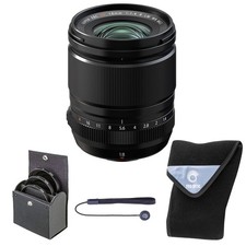 Fujifilm XF 18mm f/1.4 R LM WR Prime Lens, w/62mm Filter Kit 15x15" Lens Wrap