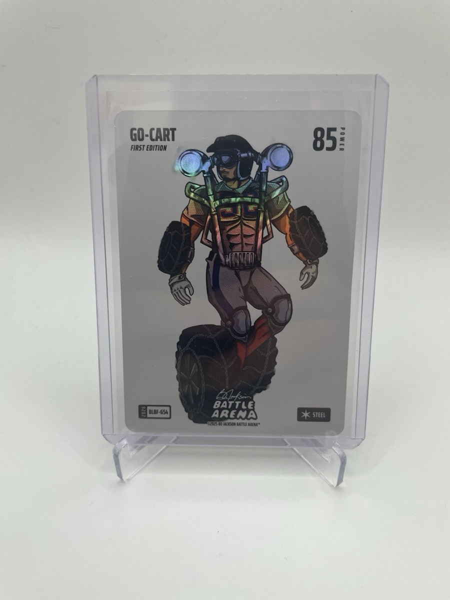2026 Bo Jackson Battle Arena Blizzard Battle Foil #BLBF-654 “Go-Cart” GM