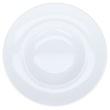 Salatteller mit Fahne Rosenthal Epoque weiß