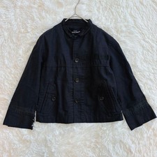 Trico Comme des Garcons Cropped Military Jacket, Black, Men's Size XS
