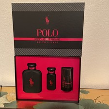 Ralph Lauren Polo Red EXTREME Men 4.2 1.0 2.6 OZ Deo, PARFUM Set, NIB,PLZ READ
