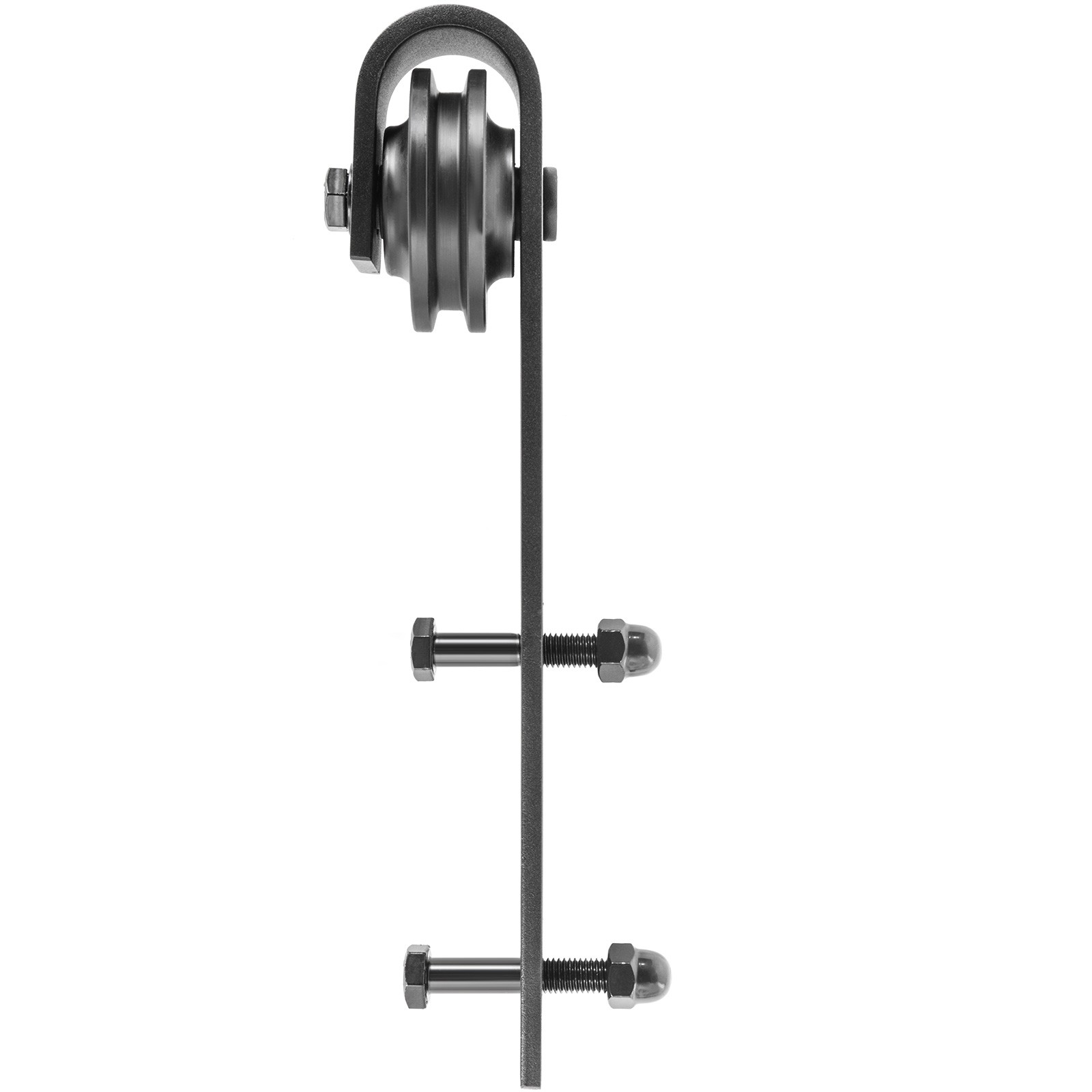 Rail porte coulissante 335 cm avec rouleau au sol pour cloison amovible