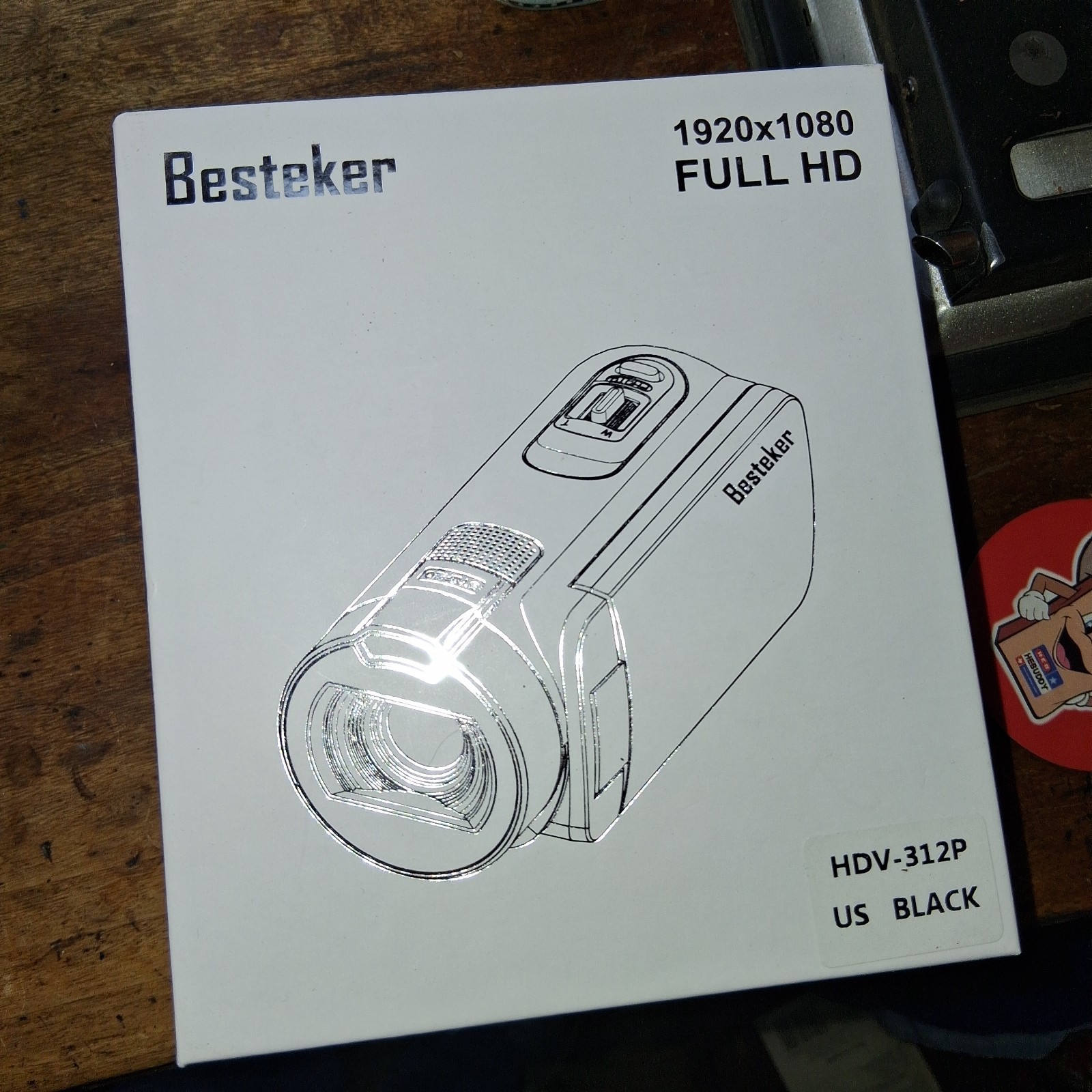 BESTEKER FULL HD DIGITAL VIDEO CAMERA  HDV 312P 16X ZOOM OPEN BOX EXC COND