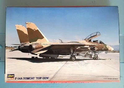 Hasegawa F-14A TOMCAT  TOP GUN  1/72 #04441 K141 Open Box, Parts Sealed