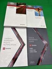 2023 Toyota Camry Owners Manual With Free Shipping