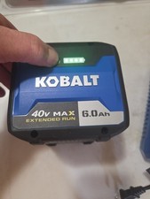 Kobalt 40V Stacked 6AH Battery Model KB 3640-03 And Charger KRC 840-03
