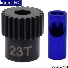 Hot Racing NSG823 23t Steel 48p Pinion Gear 5mm or 1/8