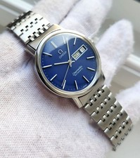 OMEGA SEAMASTER AUTOMATIC CAL1022 DAY&DATE BLUE DIAL MEN'S WATCH 13