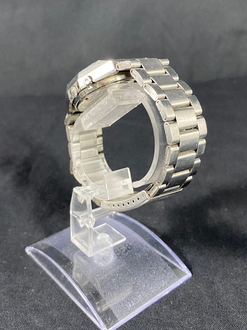 Orient Automatic Crystal 21J Rectangular Green Di… - image 2