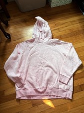 Women's Under Armour Rival Pink Hoodie Fleece Lined Size 2XL Excellent Condition