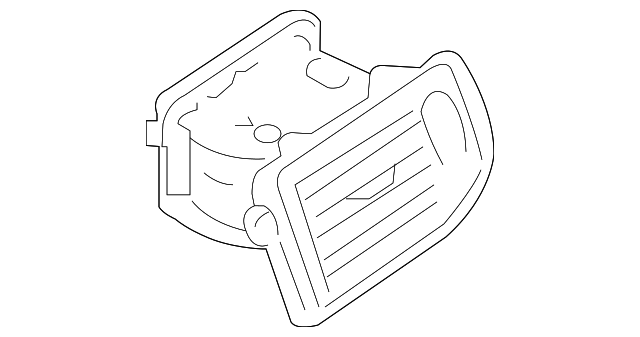 Genuine Nissan Air Vent Grille 68761-9FV2A