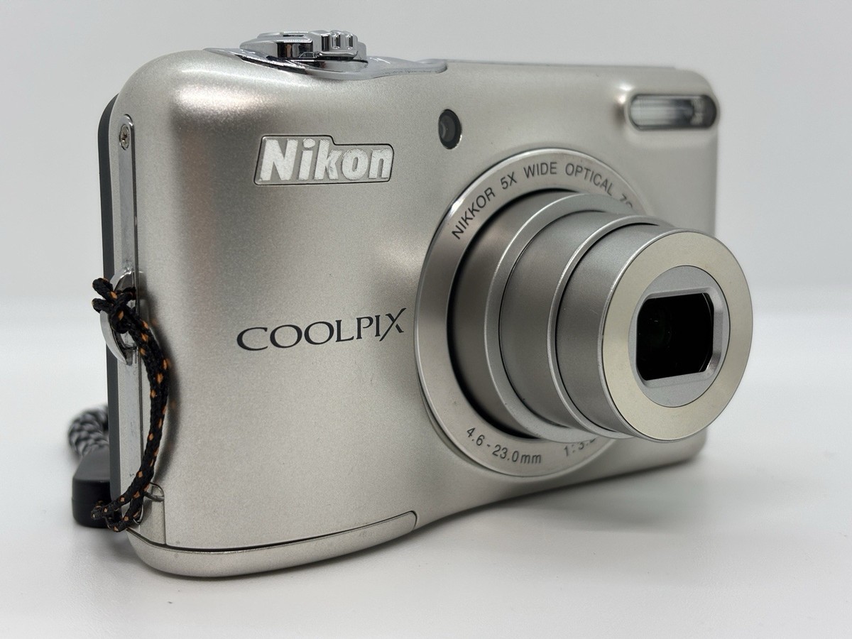 Exc++] NIKON Coolpix L32 20MP Digital Compact Camera Silver 5x