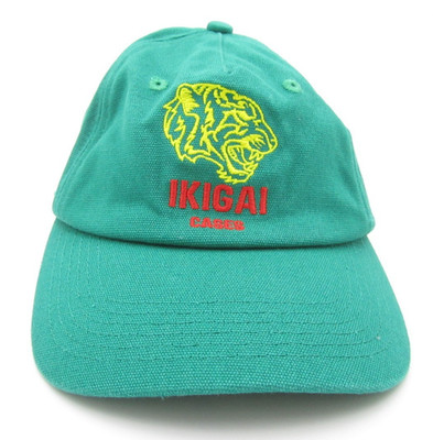 Tiger Ikigai Embroidered Adjustable Snapback Hat (B)