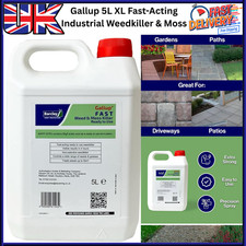 Gallup 5L XL Fast-Acting Industrial Weedkiller & Moss Control 8.20 per litre