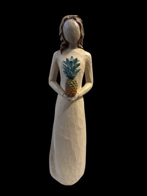 Große 15'' TALL Willow Tree Figur - Hearth & Home Figur REPARIERT 2002