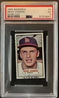 1965 Bazooka Baseball Hand Cut Dean Chance #5 PSA 5