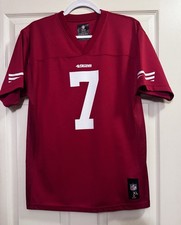 NFL Team Apparel Youth XL San Francisco 49ers Colin Kaepernick 7 Red Jersey
