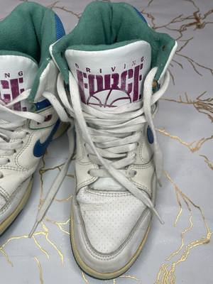 Vinta Nike Driving Force High Sneakers 1989 Original US7.5-8