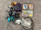 Nintendo GameCube Lot HDMI mod Mario Strikers Smash Bros Double Dash Memory READ