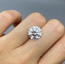 CERTIFIED 4.13 Ct Natural Diamond D Grade ROUND LOOSE VVS1/10.5 mm