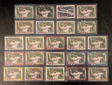 Max Scherzer 2021 Series 1 - 25-Card Lot w/ Blank Back 1/1 - Washington