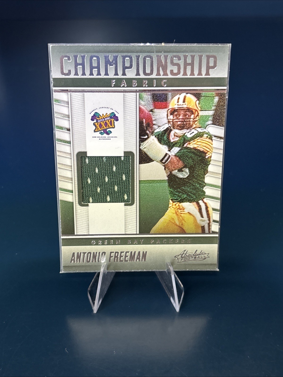 Antonio Freeman PATCH! 2023 Absolute #CF-13 Championship Fabric Packers