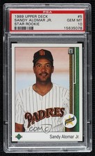 1989 Upper Deck Star Rookie Sandy Alomar Jr #5 PSA 10 GEM MT 11uk