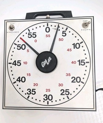 Vintage GraLab Darkroom Timer Model 157 Great working condition Original Box AC1