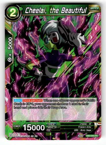 Cheelai, the Beautiful TB3-045 Mythic Booster Dragon Ball Super TCG