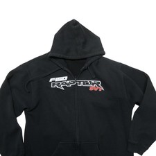 Sudadera con capucha Ford F-150 Raptor SVT para hombre 2XL negra cremallera completa J. America