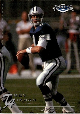 1994-95 Classic Assets #3 Troy Aikman Dallas Cowboys
