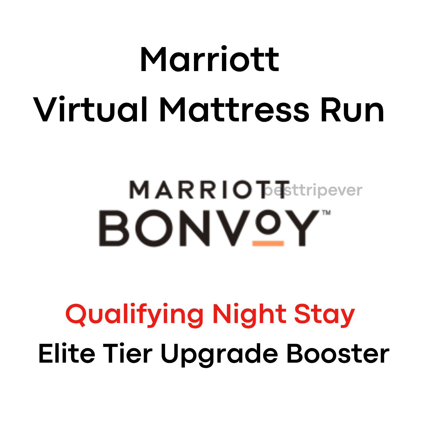 Marriott Qualifying Elite Night Mattress Run