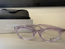 Ray-Ban RB2242 138432 Wayfarer Oval Change Sunglasses - Color Waves Purple