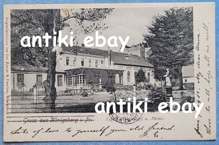 # Prussia orientale Königsberg / Kaliningrad cartolina 1902 loggia z. Todtenkopf & Phönix