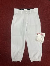 Franklin Knicker Style Baseball, Softball Deluxe Pants White NEW Size Youth M