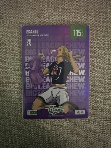 Bo Jackson Battle Arena BOBA 2025 National Promo Big League Chew Brandi BLC-9