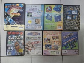 8 FM-Towns Games [ All Authentic Tested & Working ] FMT Japan