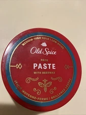 Old Spice Hair Paste with Beeswax, Medium - High Hold, Low Shine 2.22 oz