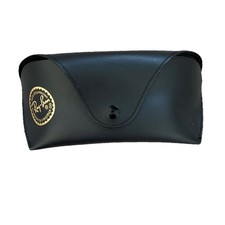 Ray Ban Soft Black Case for Sunglasses/Glasses With Black Felt Lining. CASE ONLY