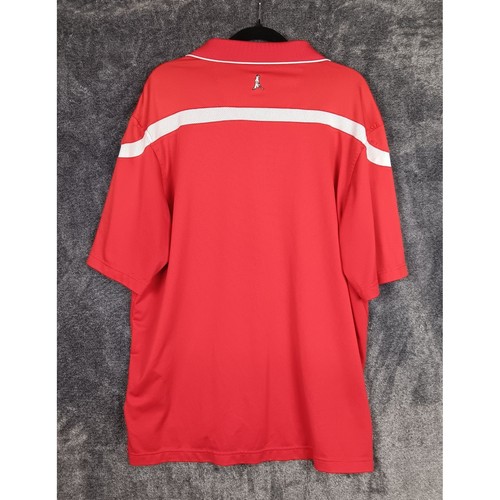 PING Golf Polo Shirt Mens XL Red Short Sleeve Athletic Golfing - Picture 2 of 8