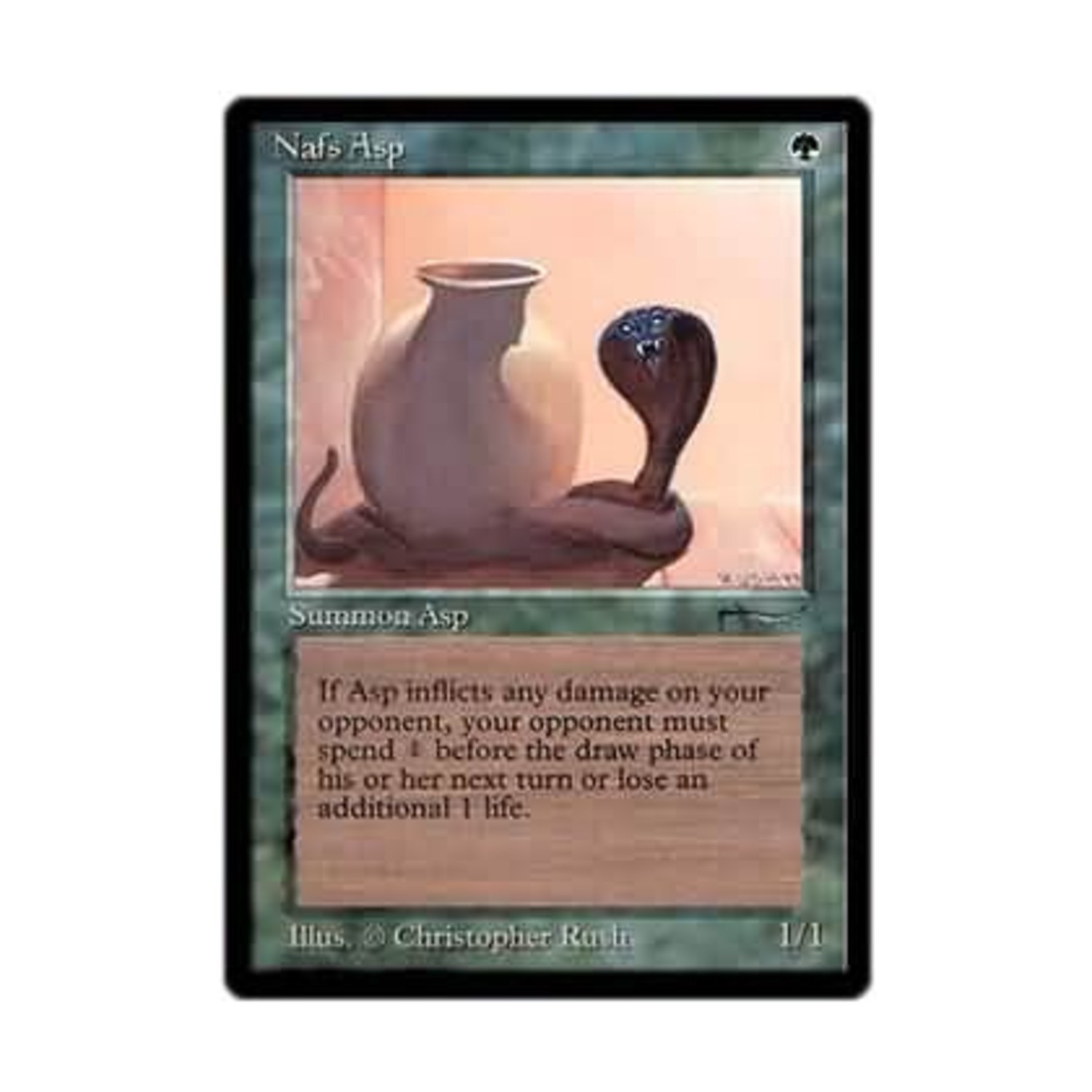 WOTC MtG Arabian Nights Nafs Asp - Dark (C2) VG