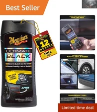 Ultimate Black Plastic Restorer, 12 oz - Revitalize Car Trim with UV Protection