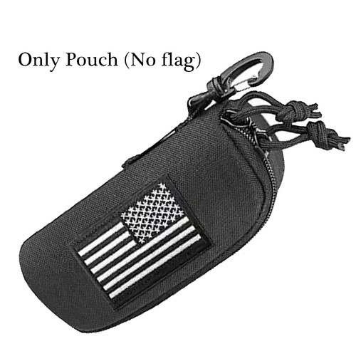 Tactical Molle Glasses Pouch Shockproof Eyeglass Case Sunglass Boxs with Clip - 第 17/22 張圖片
