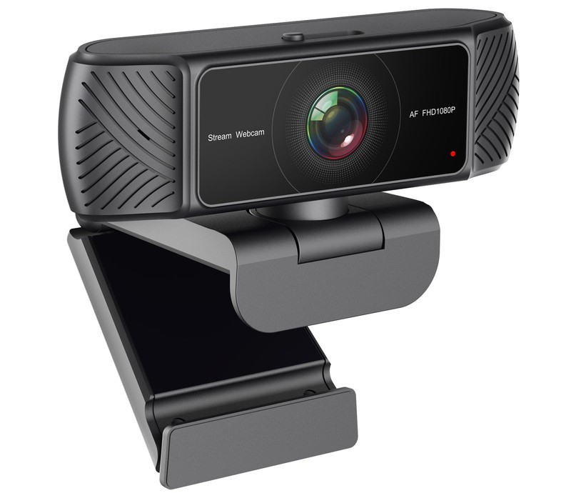 Amdony Streaming Webcam for PC  1080P HD Webcam with Microphone, Privacy Cove...